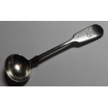 SILVER EXETER SALT SPOON JOSIAH WILLIAMS & CO 1876