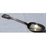 SILVER BASTING SPOON EXETER 1854 JOHN STONE 143.9G