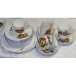 HOVIS CAFE WARE 29 PIECES TEA CHINA