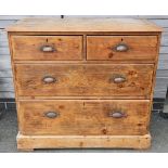 PINE CHEST OF 4 DRAWERS