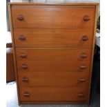 G-PLAN TEAK CHEST OF 6 DRAWERS