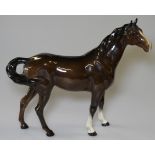 BESWICK GLOSS HORSE SWISHING TAIL