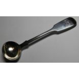 SILVER EXETER SALT SPOON JOSIAH WILLIAMS & CO 1860