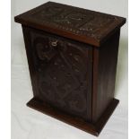 CARVED STATIONERY CABINET