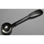 SILVER EXETER SALT SPOON JAMES ANDREW PAGE 1839