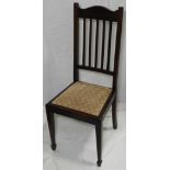 8 OAK DINING CHAIRS