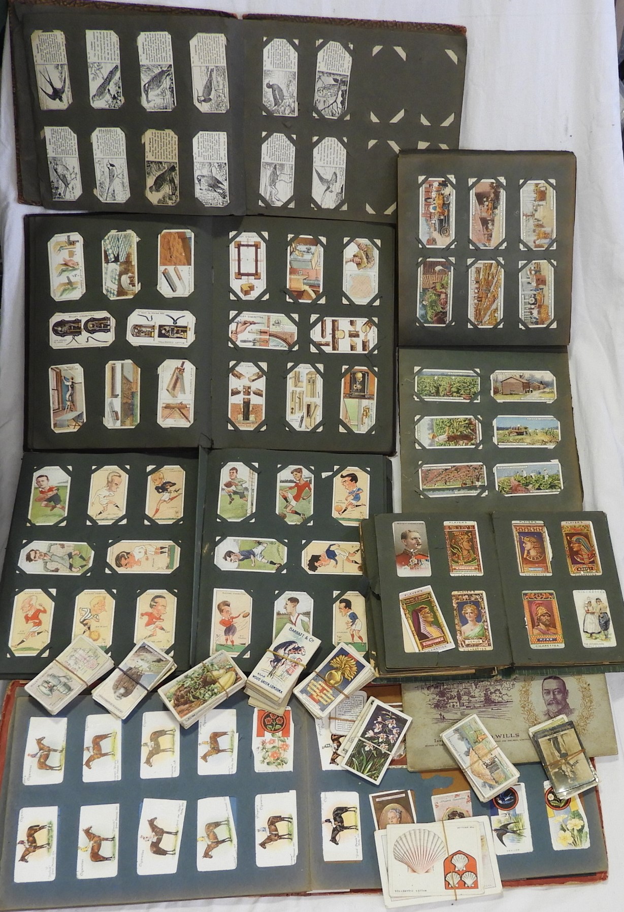 VARIOUS CIGARETTE CARDS & ALBUMS