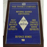 WAR FINANCE CAMPAIGN POSTER LEND TO DEFEND