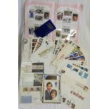 STAMPS FDC'S, ROYAL ALBUM & OTHER