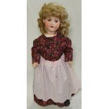 ARMAND MARSEILLE CHINA HEAD DOLL 390 6.5