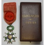 MEDALS FRENCH LEGION D'HONNEUR OFFICERS CLASS