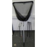 PAFEX FISHING CATCH NET, ROD RESTS & ROD TOPS