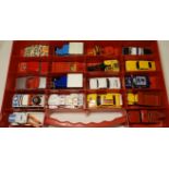 MATCHBOX CARRYCASE & 18 VEHICLES