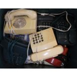 BOX OF TELEPHONES