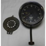 RAC CAR BADGE & SMITHS CAR CLOCK