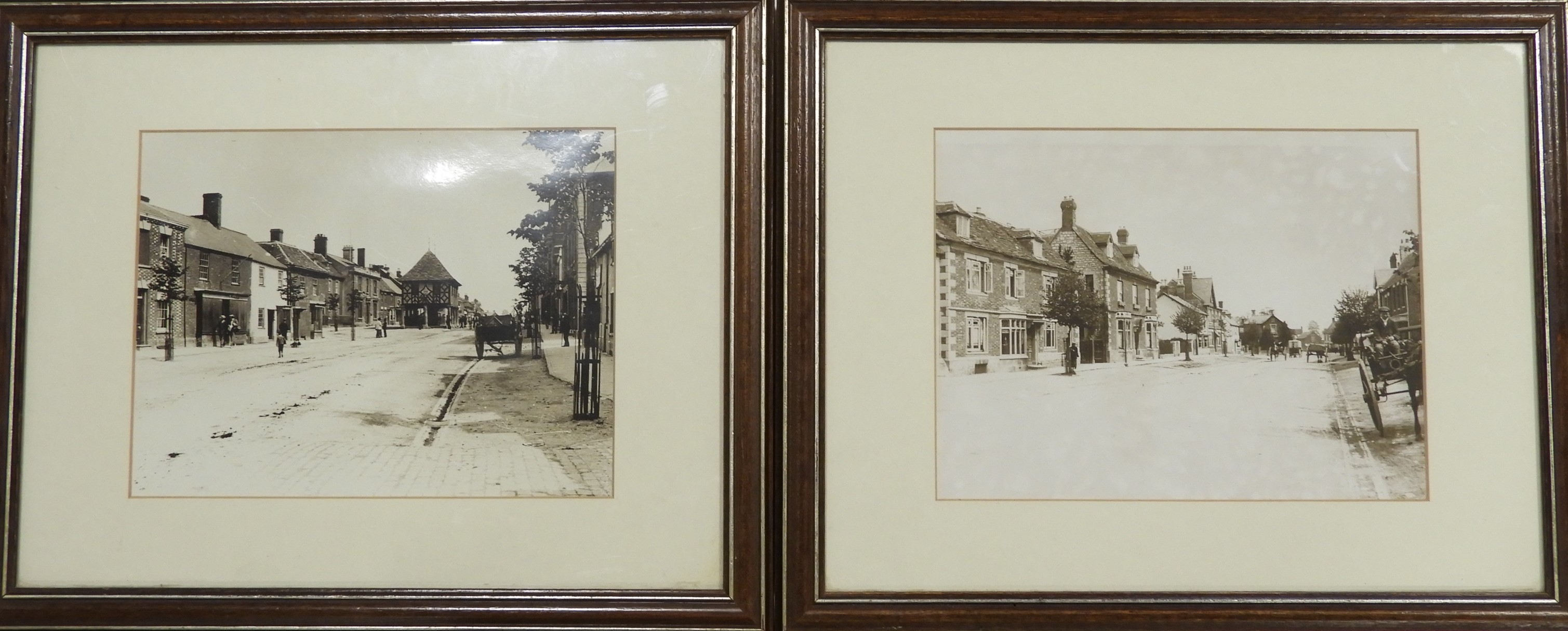 PAIR WOOTTON BASSETT PHOTOGRAPHS