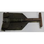 TRENCHING TOOL IN POUCH WITH BELT