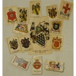 SILK CIGARETTE CARDS BDV HERALDIC