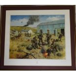 A LULL IN BATTLE CUNEO PRINT