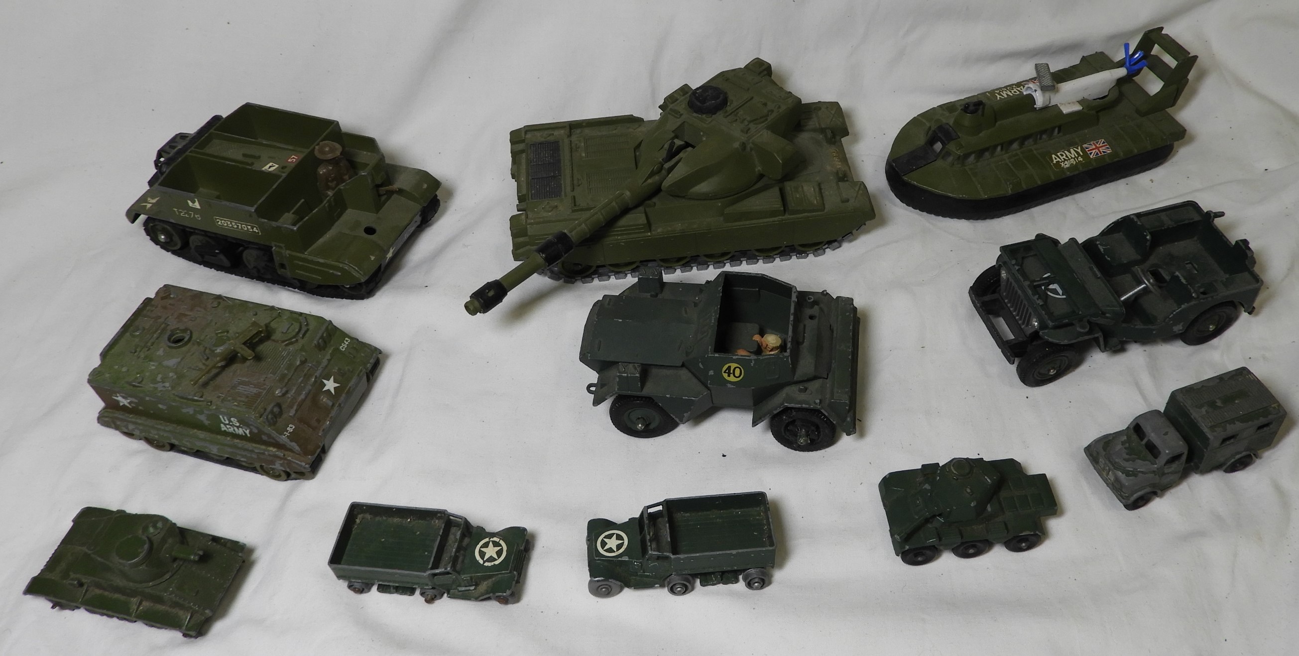 DINKY & OTHER MILITARY VEHICLES