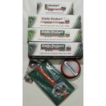 BOXED 4 EDDIE STOBART ATLAS LORRIES, COASTERS & NOTEBOOK