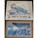 GWR REPRODUCTION POSTER & CALVERT PRINT