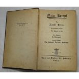 1939 UNEXPURGATED COPY OF MEIN KAMPF