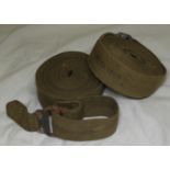 2 ROLLS WEBBING WAR DEPT 1955