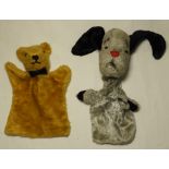 SOOTY & TEDDY HAND PUPPETS