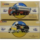 CORGI CLASSICS BOXED SCAMMELL HIGHWAYMAN SHELL TANKER & ATKINSON POLLOCK OD MUSSELBURGH ELLIPTICAL