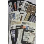 STAMPS 32 PRE DECIMAL FULL AND PART SHEETS