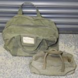 2 ARMY BAGS