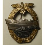 GERMAN KREIGSMARINE E BOAT BADGE