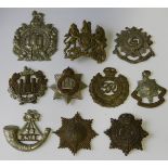 CAP BADGES INCL DEVONSHIRE REGMT