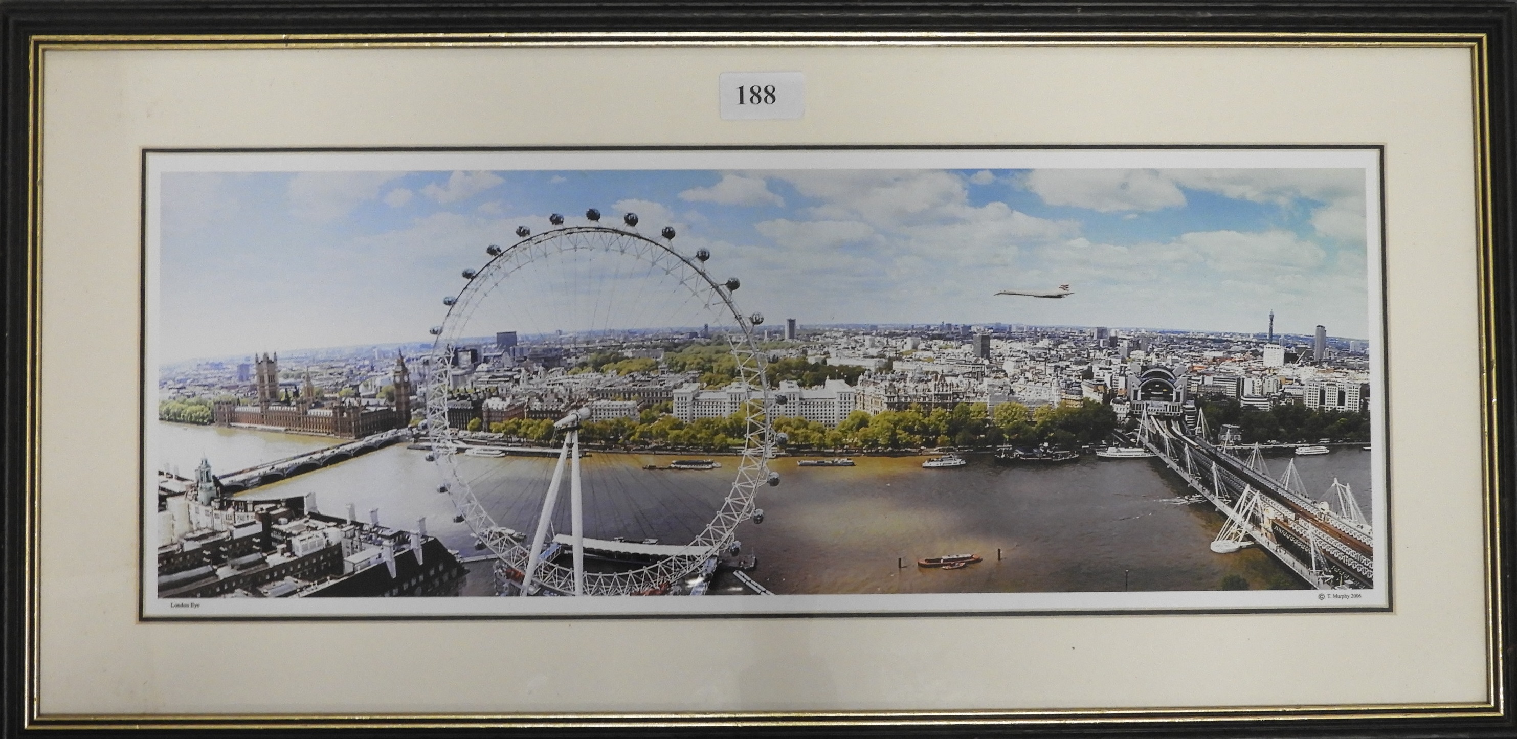 2006 CONCORDE & LONDON EYE PHOTOGRAPH