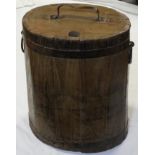 OVOID WOODEN BARREL