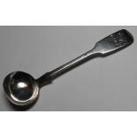 SILVER EXETER SALT SPOON JOSEPH FULTON 1854