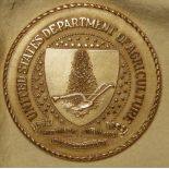 USA DEPT OF AGRICULTURE SEAL/PODIUM PLAQUE