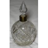 SILVER NECKED SCENTS BOTTLE