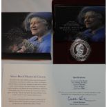 COINS 2002 SILVER PROOF QUEEN MOTHER £5