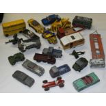 DINKY, CORGI & OTHER PLAYWORN MODEL VEHICLES