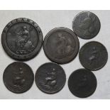 COINS GEORGIAN COPPERS