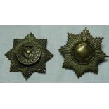 CHESHIRE REGIMENT CAP BADGE & ANOTHER