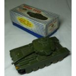 DINKY TOYS 651 CENTURION TANK BLUE STRIPE BOX