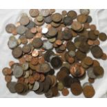 COINS BOX OF COPPER & OTHER