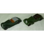 DINKY 38B SUNBEAM TALBOT & 38D ALVIS SPORTS