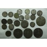 COINS VARIOUS PRE 1947 SILVER