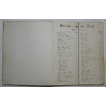 BOOKS- EARLY HANDWRITTEN COOKERY RECIPE BOOK