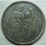 COINS 1865 SWITZERLAND 5 FRANC