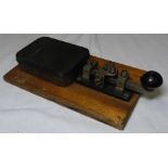 MILITARY FIELD ASSEMBLED MORSE CODE MACHINE